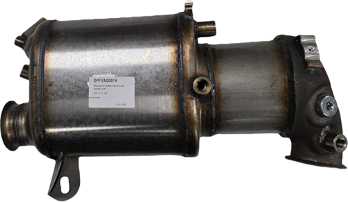 Aftermarked roetfilter met inruil van orginele oude 